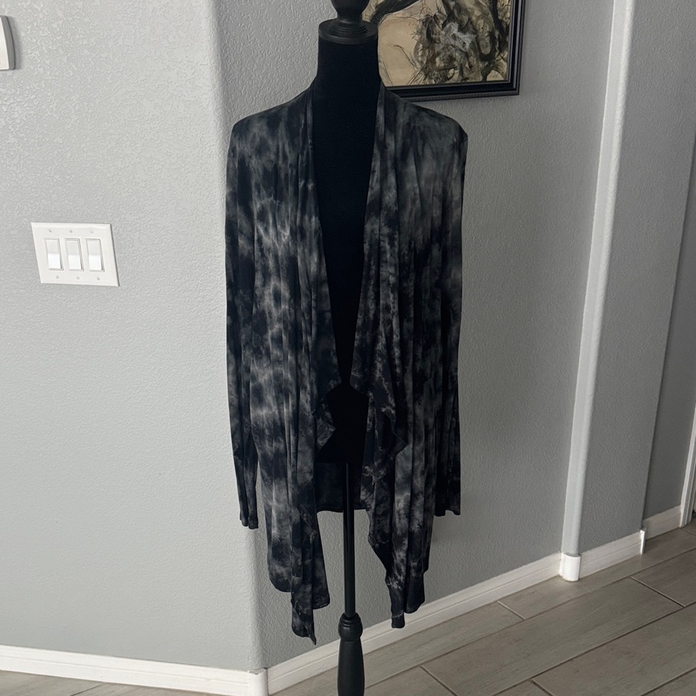 Gorgeous Tie-Dye Open Topper Jacket